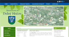 Desktop Screenshot of dolnyhricov.sk